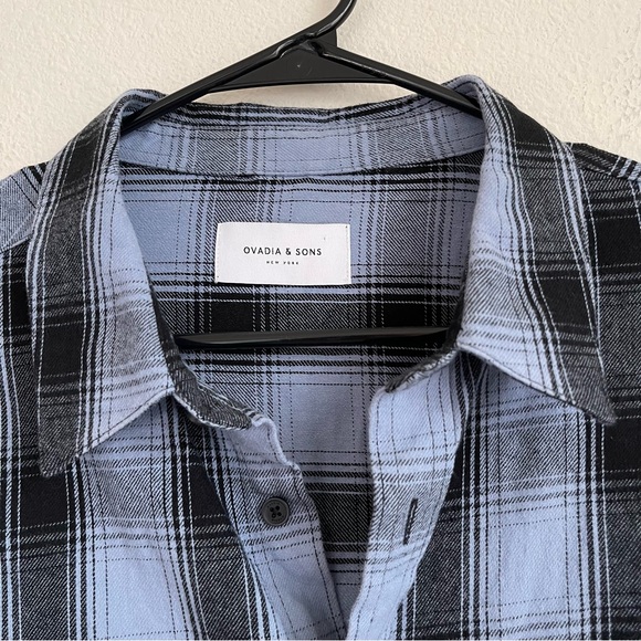 Ovadia & Sons Max Button Down Long Sleeve Plaid Shirt - Picture 4 of 6